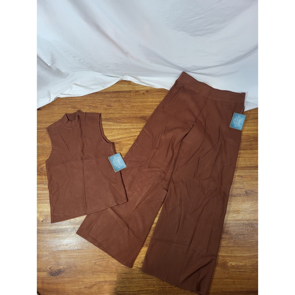 NWT Abbott Elementary 2 Piece Knit Mock Neck Jcpenney Read Two Sizes